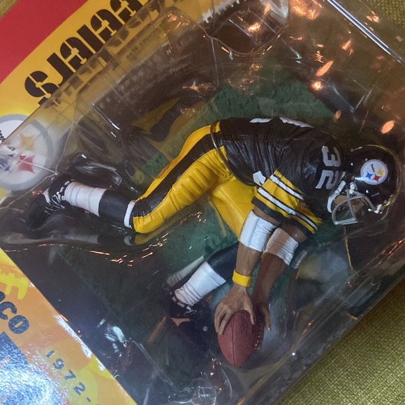 SEALED VARIANT 2005 McFarlane Legends NFL Pittsburgh Steelers Franco Harris #32 - Picture 2 of 10